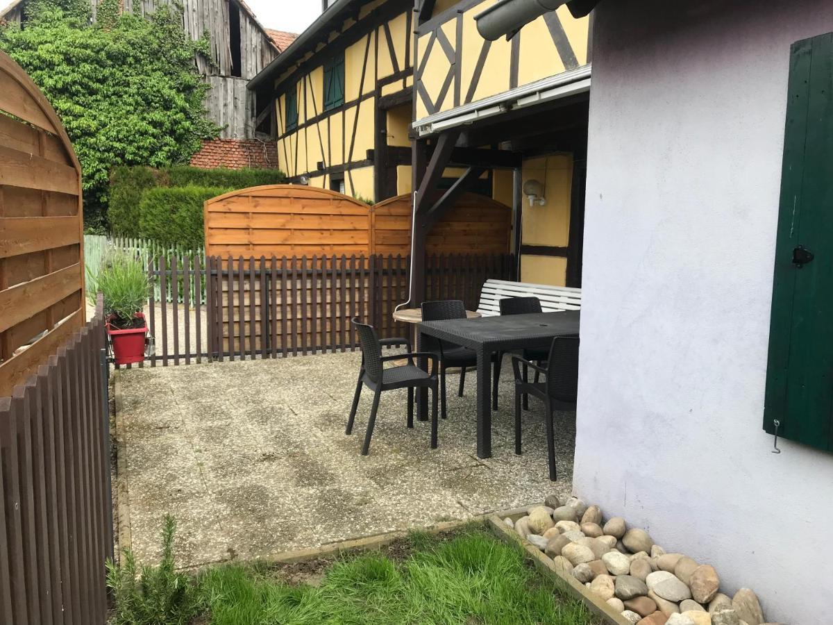 Gite Plain-Pied Avec Jardin Du Centre Alsace Ebersheim Экстерьер фото