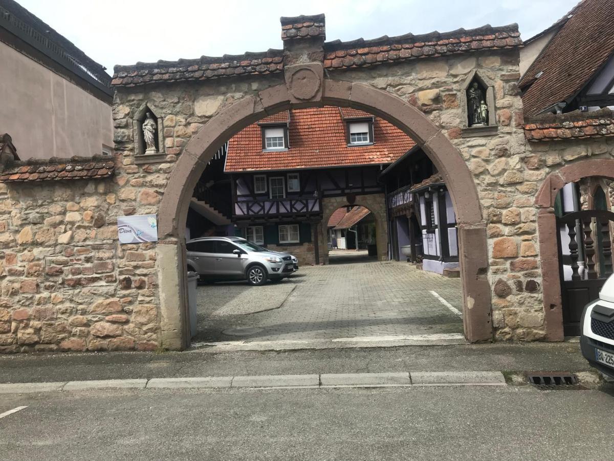 Gite Plain-Pied Avec Jardin Du Centre Alsace Ebersheim Экстерьер фото